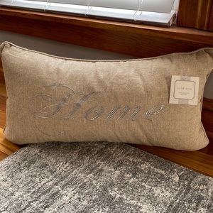 NWT New Shimmering Home Throw Pillow